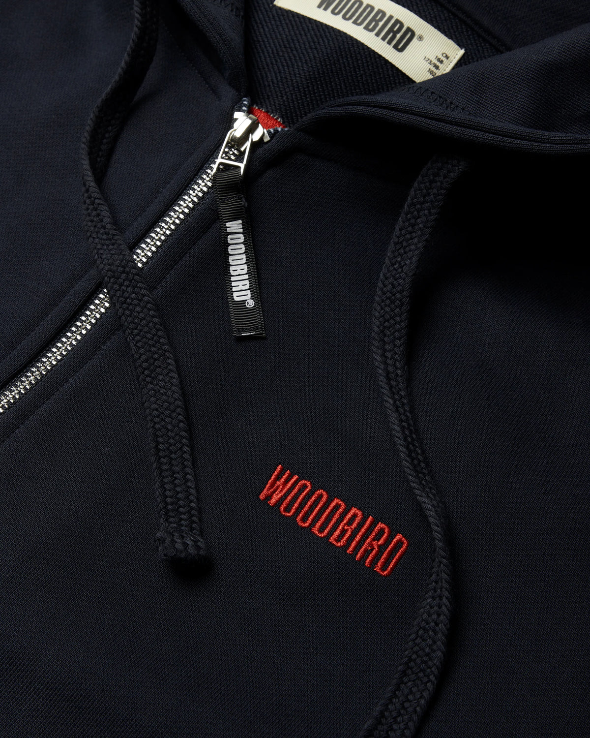 WOODBIRD - WBPAW EMBLEM ZIP HOODIE