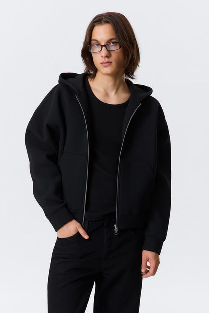 WEEKDAY - SIMON SCUBA ZIP HOODIE