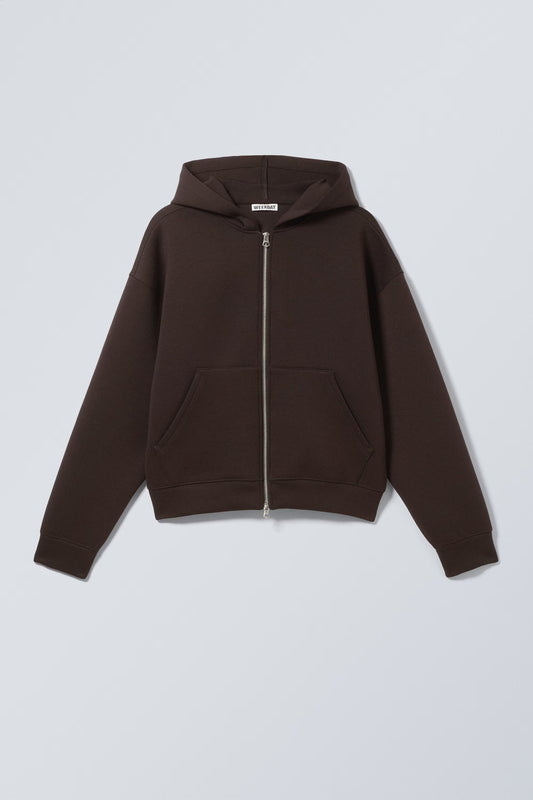WEEKDAY - SIMON SCUBA ZIP HOODIE