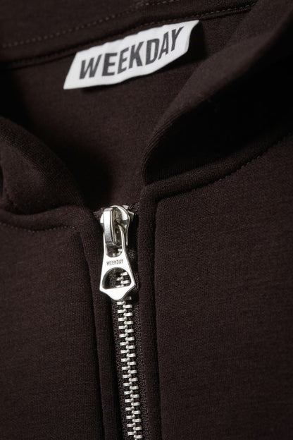 WEEKDAY - SIMON SCUBA ZIP HOODIE