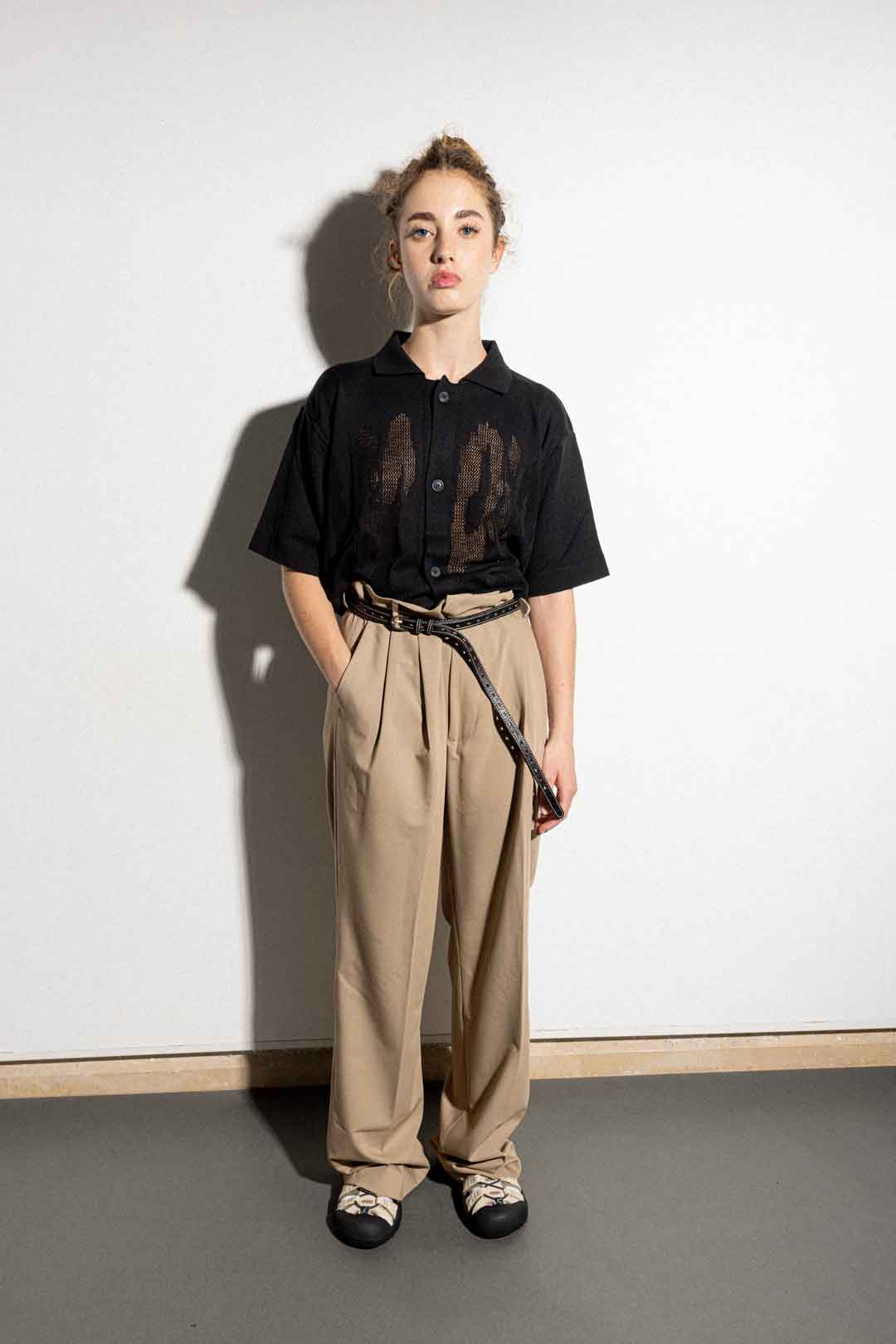 DECEIT - SCRATCHY MACRAME SHIRT
