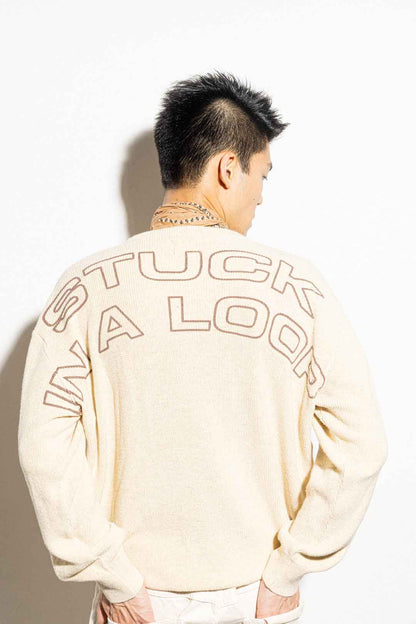 DECEIT - STUCK IN A LOOP LIGHT SWEATSHIRT