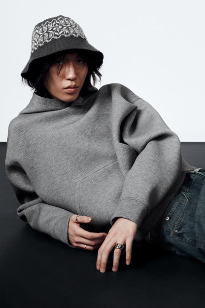 WEEKDAY - SIMON SCUBA ZIP HOODIE