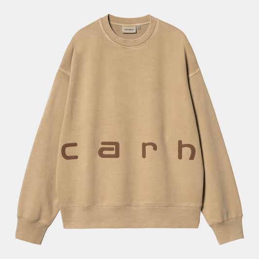 CARHARTT WIP - FELT SCRIPT SWEAT