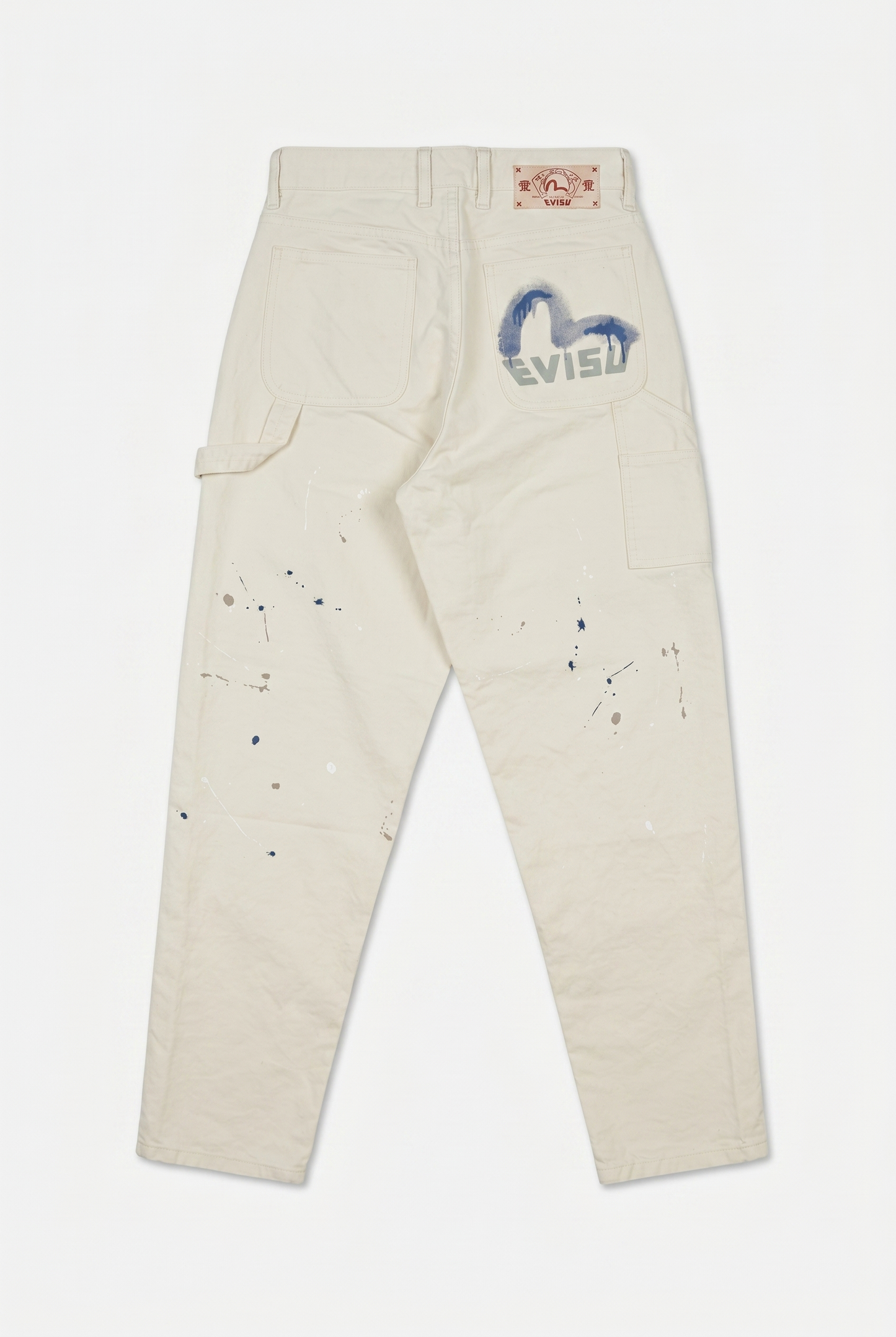 EVISU - SEAGULL PRINTED CHINO PANTS