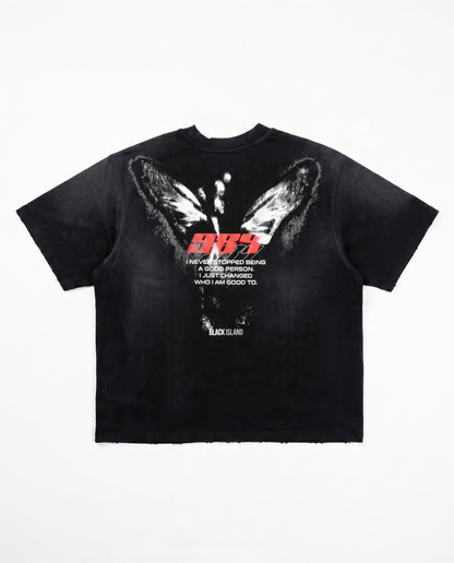 BLACK ISLAND - 984 GRAPHIC OVERSIZED T-SHIRT