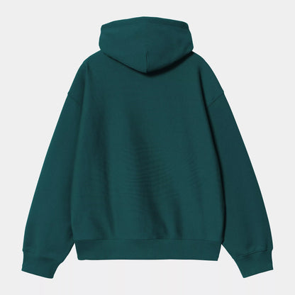 CARHARTT WIP - HOODED LABEL SCRIPT SWEAT