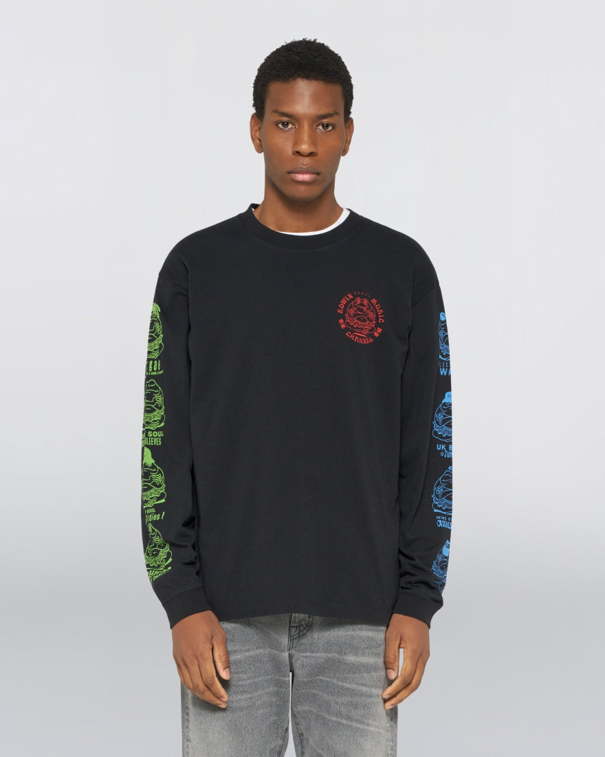 EDWIN -  EDWIN MUSIC CHENNEL T-SHIRT LS