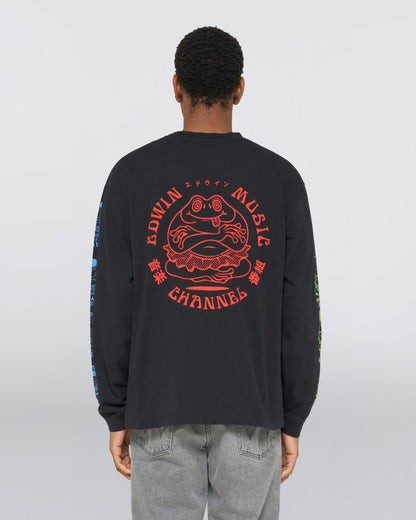 EDWIN -  EDWIN MUSIC CHENNEL T-SHIRT LS