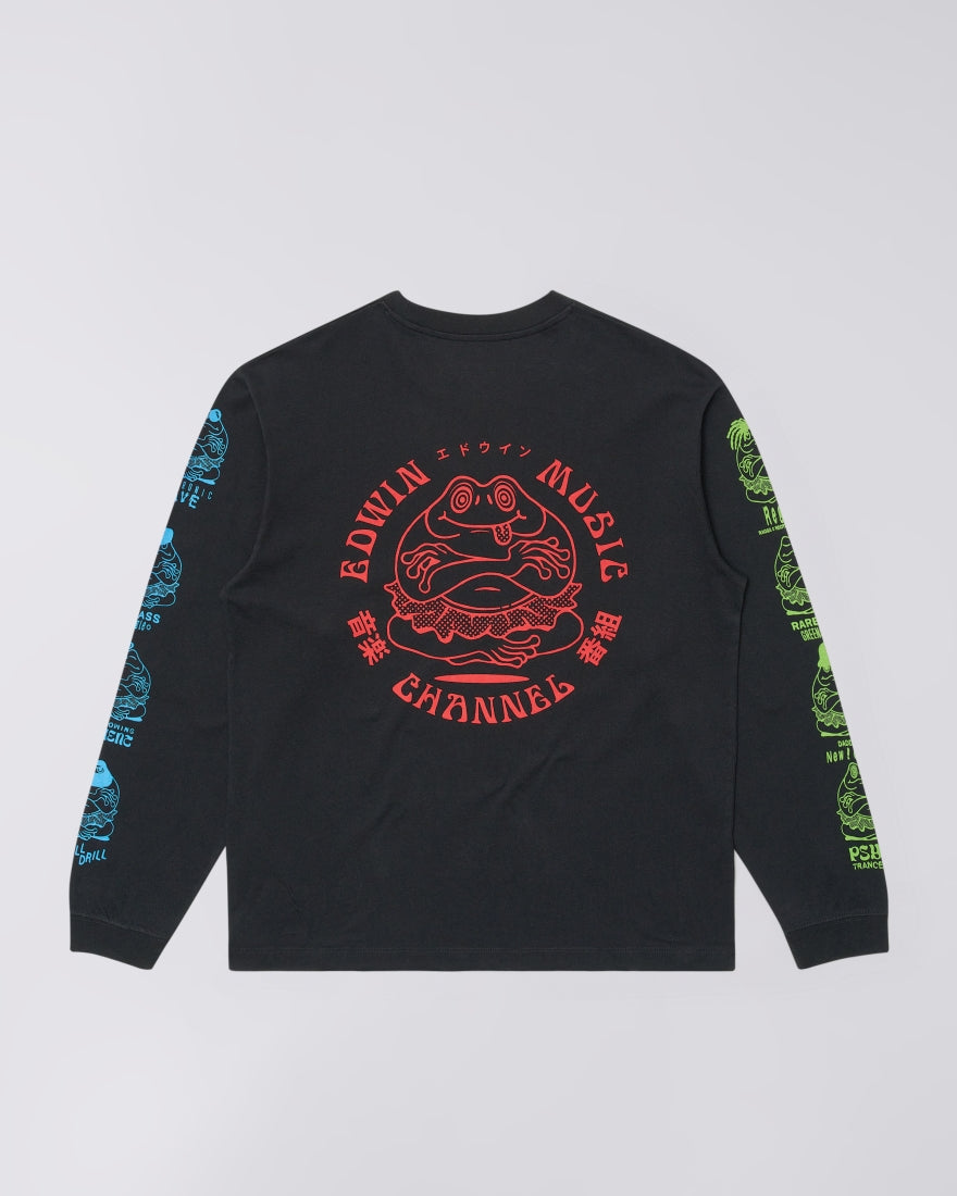 EDWIN -  EDWIN MUSIC CHENNEL T-SHIRT LS