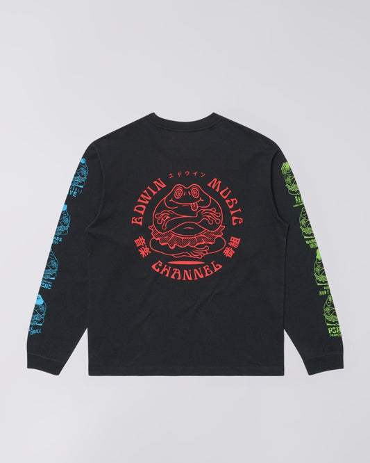 EDWIN -  EDWIN MUSIC CHENNEL T-SHIRT LS