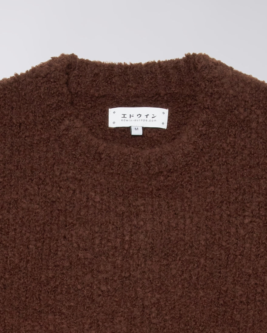 EDWIN -  DUN TEXTURED SWEATER