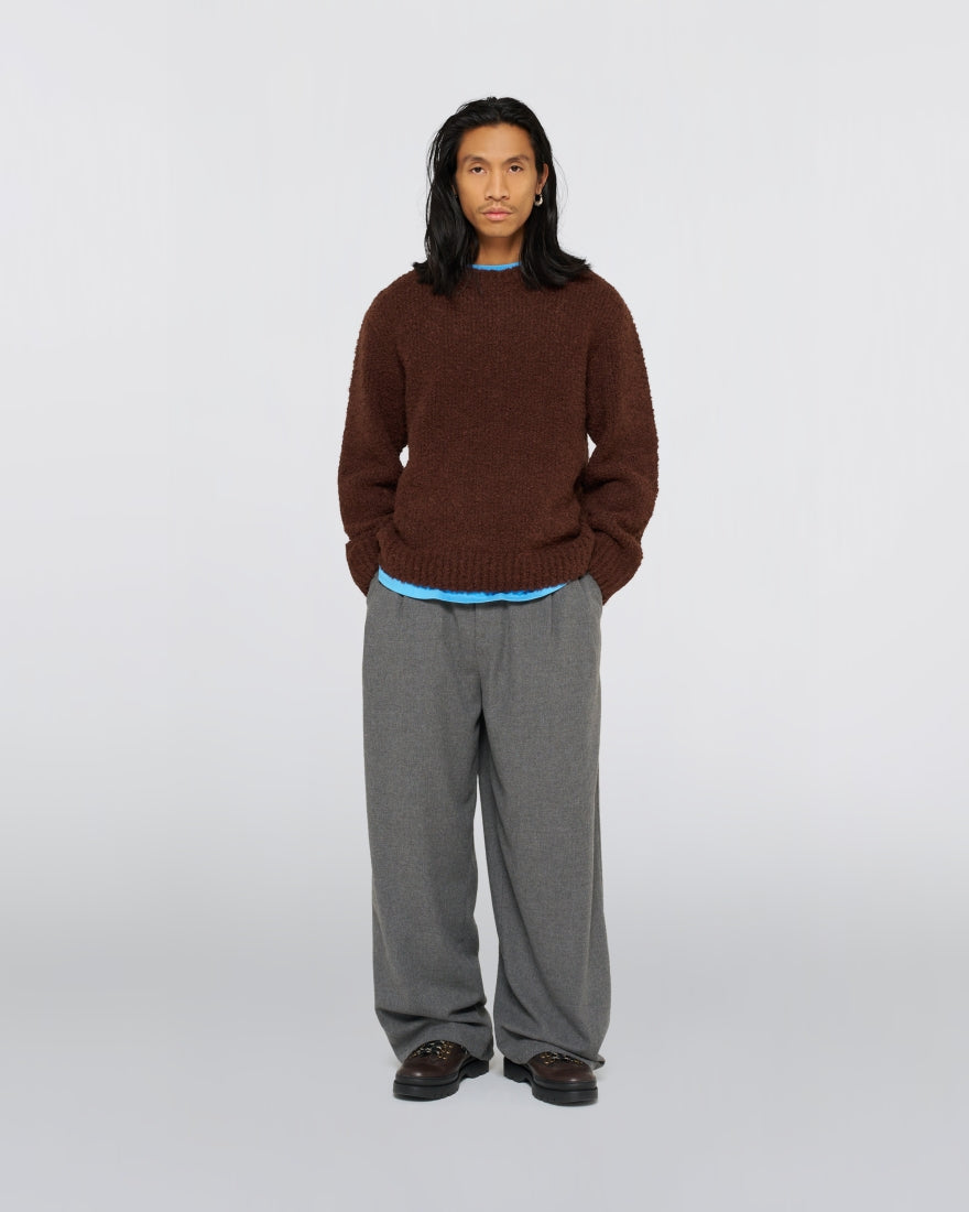 EDWIN -  DUN TEXTURED SWEATER