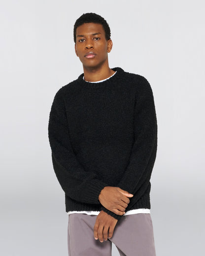 EDWIN -  DUN TEXTURED SWEATER
