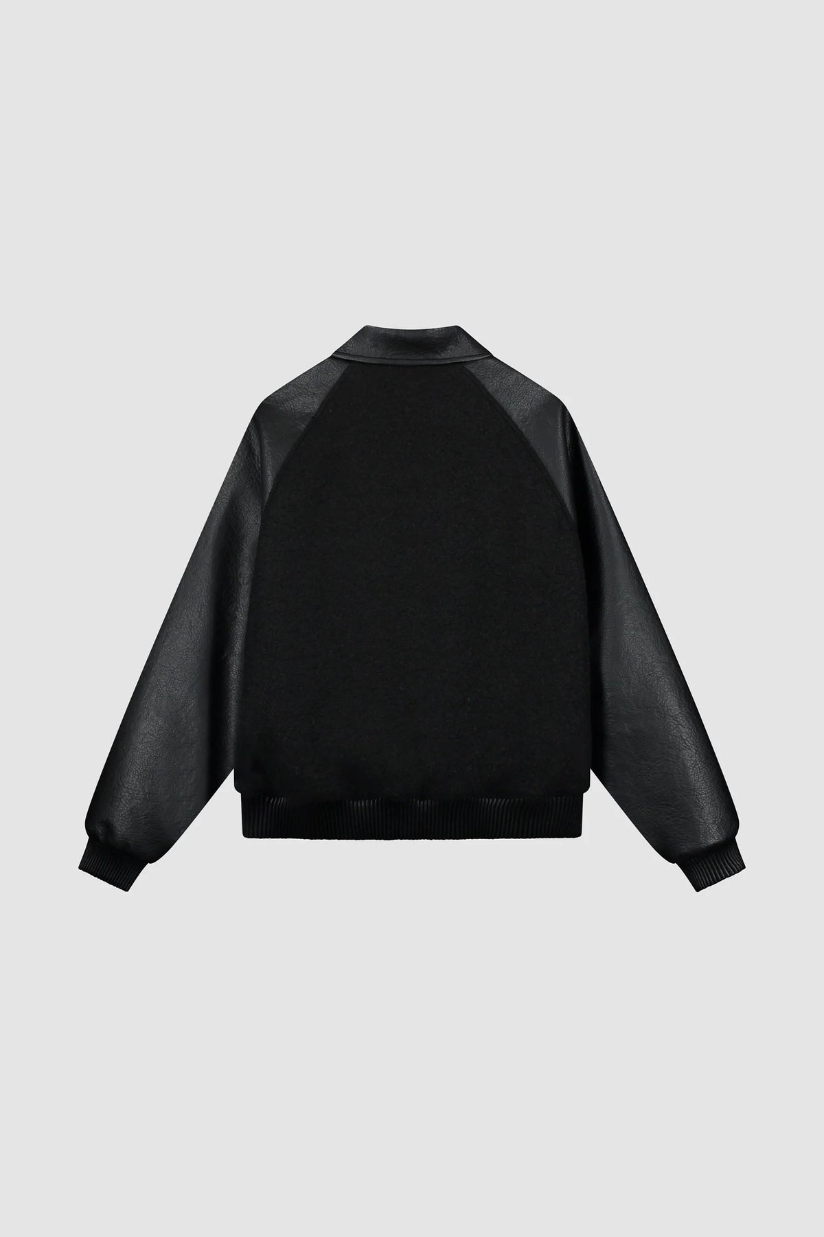 ARTE - LEATHER VARSITY JACKET