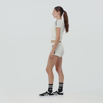 ADIDAS ORIGINALS - KNITTED CROCHET CALI TEE