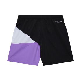 MITCHELL & NESS - WOVEN SHORTS VINTAGE LOGO LOS ANGELES LAKERS