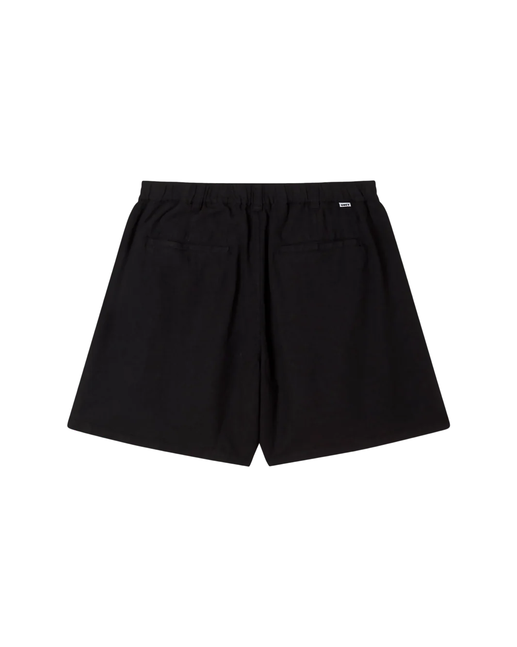 OBEY - FOSTER PLEATED LINEN SHORT