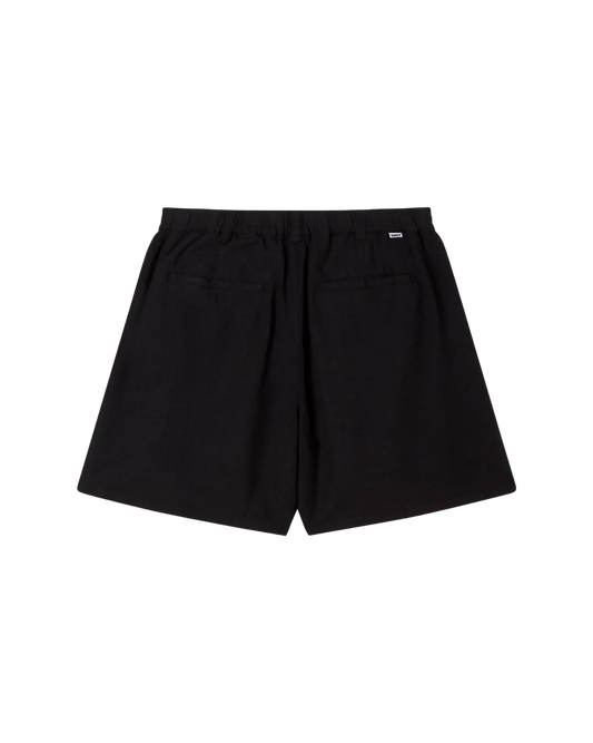 OBEY - FOSTER PLEATED LINEN SHORT