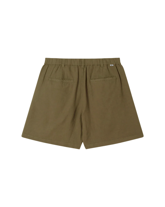 OBEY - FOSTER PLEATED LINEN SHORT