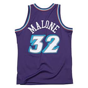 MITCHELL & NESS - SWINGMAN JERSEY UTAH JAZZ ROAD 1998-99 KARL MALONE