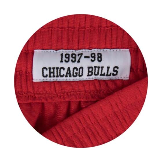 MITCHELL & NESS - SWINGMAN SHORTS CHICAGO BULLS ROAD 1997-98