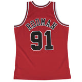 MITCHELL & NESS - SWINGMAN JERSEY CHICAGO BULLS ROAD 1997-98 DENNIS RODMAN